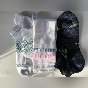 Bombas Socks - White & Black - 3 pairs